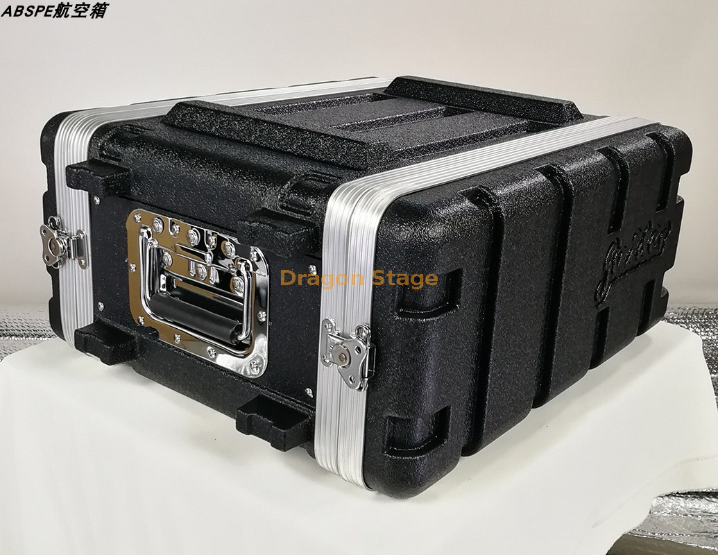 ABS 4U 310 Flightcase Speaker Receiver 19inch Abs Case Design Taille moyenne