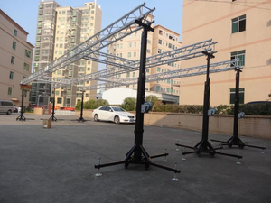 Truss d'éclairage de support de manivelle robuste en acier de 6 m à vendre