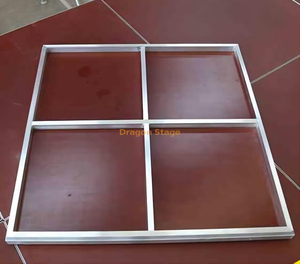 Panneau de cadre de garniture de scène en plexiglas en aluminium à vendre 4x4ft