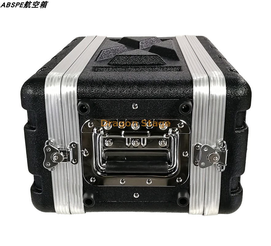 ABS 4U 210 Flightcase haut-parleur récepteur 19 pouces Audio amplificateur de puissance boîtier prix