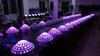 6 perles 3W LED Laser Big Universe Magic Ball Lights