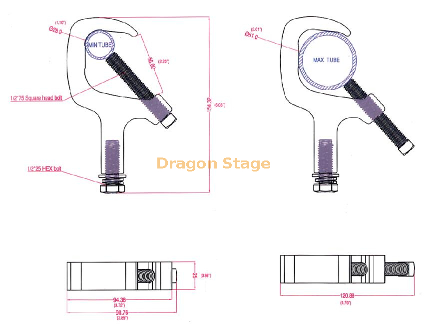Stage Light Clamp Instructions Grip Universal Mount Shooting